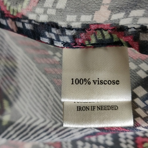 Dylan printed boho festival flowy tunic top - Picture 3 of 7